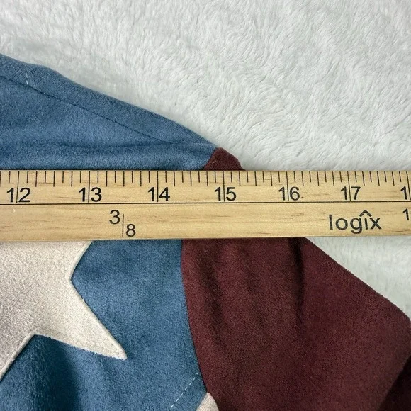 VOCAL JACKET Womens Medium Western RODEO COWGIRL USA Fringe CONCERT Festival - Picture 10 of 12